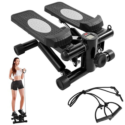 Signature Fitness Stair Stepper for Home Exercise, Portable Stepper Machine Capable of Full-Body Exercise, Low Noise and Smooth, Multiple Options