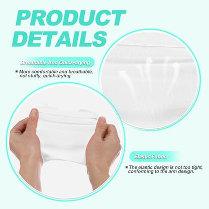 Cell Phone Armband Sleeve, Universal Sports Arm Band Sleeves Stretches to Fit All Phones Holder White - Fitting for (Fitness ExerciseWorkout/Hiking/Jogging/Gym) - color: White