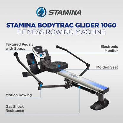 Stamina BodyTrac Glider Exercise Rowing Machine