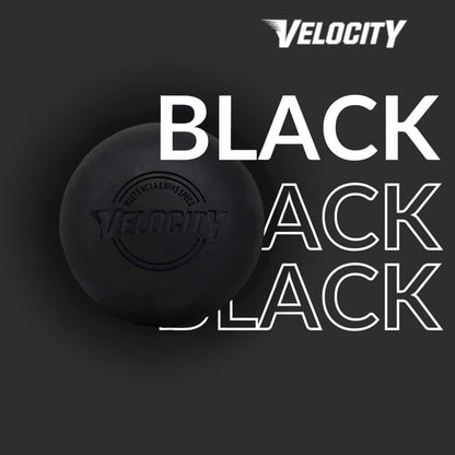 Velocity Lacrosse Balls - 1, 2, 3, 6, 12, 18, 24, 36, 60 and 120 Packs - for Practice, Official NFHS and College Approved Size - color: Black, size: 120 Balls, style: Practice Ball