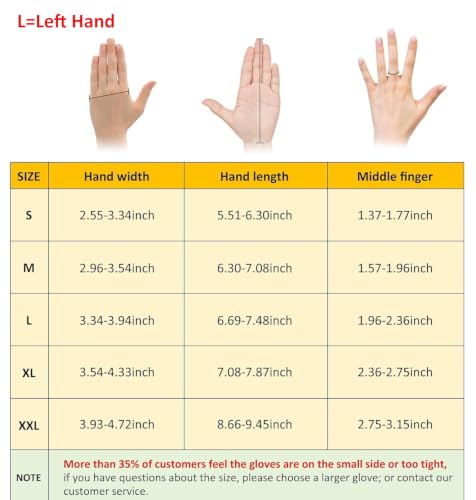 Rehabilitation Robot Gloves Finger Exerciser Stroke Hand Function Left - color: L-black, size: Medium