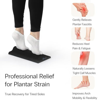 StrongTek Foot Stretcher, High-Density EVA Calf Stretching Wedge, Portable