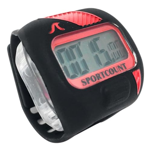SC Sportcount Bike Timer - Water Proof Lap Timer for Bike Training - Push Button Lap Counter