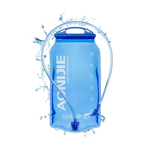 AONIJIE 1L/1.5L/2L/3L Hydration Water Bladder, Wide Opening Water Reservoir - size: 3L