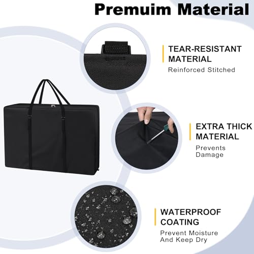 Explore Land Chair Storage Bag for Folding Longue Zero Gravity, Black - color: 1 Pack: Black