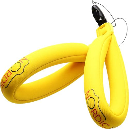 Nordic Flash Floating Wrist Strap (2-pack) for Phone & Action Camera - Compatible with GoPro Hero 13, Insta360 X4, DJI Action 5 Pro, OM System TG-7, Kodak PixPro WPZ2 & iPhone - Bright Yellow - color: Bright Yellow