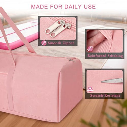 Gymnastics Air Mat Storage Bag, Carrying Case for Tumbling Mat & Air Pump
