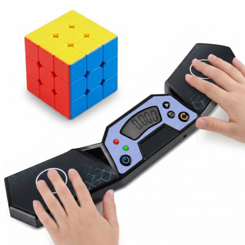 Speed Cube Timer, Professional Training Timer with Responsive Touch Pads