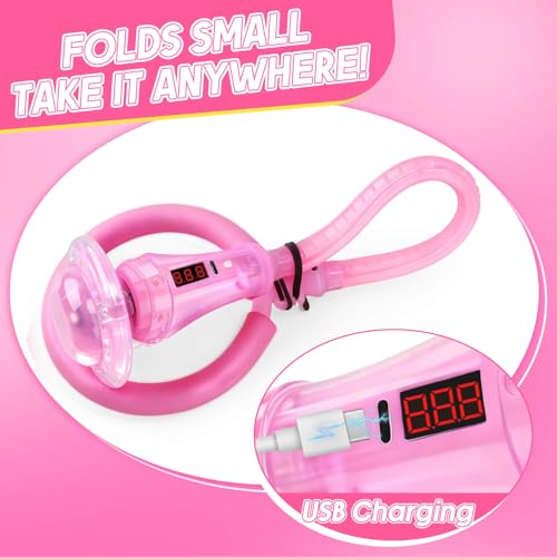 Dolanus Ankle Skip Toys with Counter, 6 7 8 Year Old Girl Birthday Gifts - color: Pink