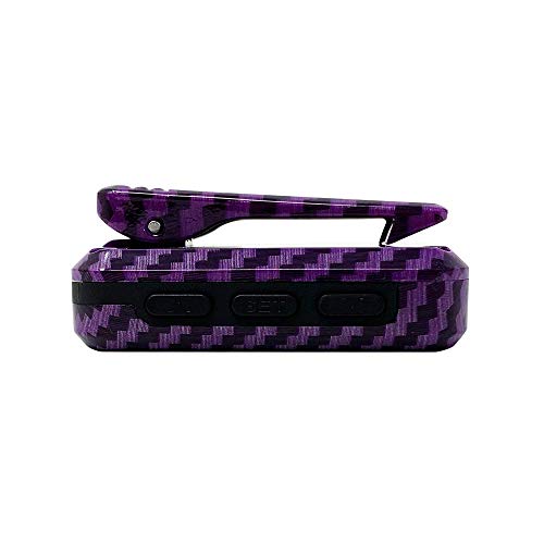Gymboss Charge Interval Timer and Stopwatch - color: Carbon Purple
