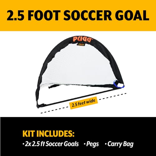 PUGG Pop Up Soccer Goal - size: 2.5 Foot