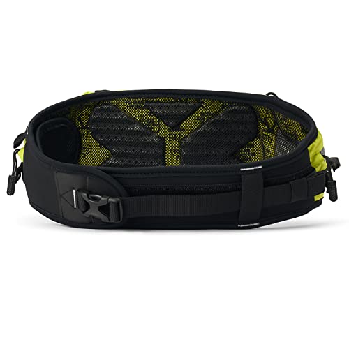 USWE Zulo Hydration Hip Pack - with Organizer and Side Pockets, Bounce Free Hip Belt (6L, Yellow) - color: Yellow, size: 6L