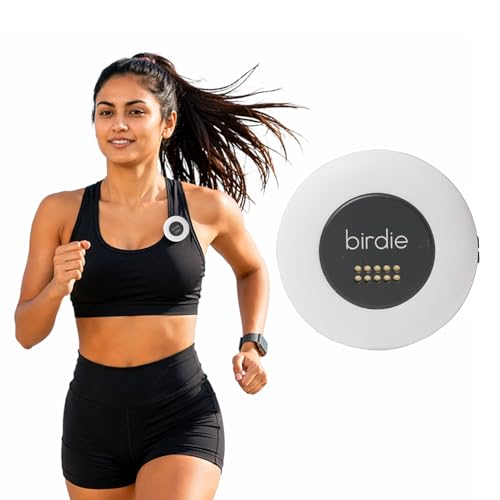 She's Birdie - The Original Personal Safety Alarm Disc for Bikes, Hikes, and Late Nights - Loud Siren, LED Light for Extra Visibility, Rechargeable, Handsfree, Lightweight, Water Resistant (Charcoal) - color: Charcoal