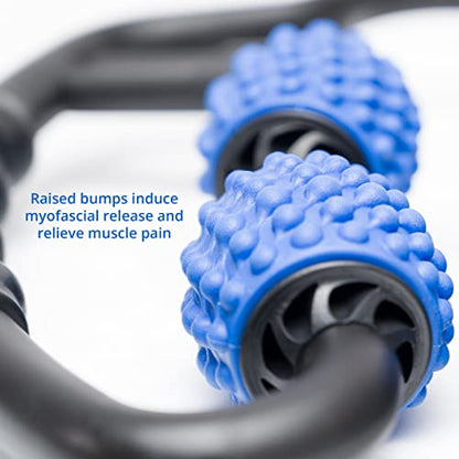 Body Back Trigger Point Pressure Roller Massager for Deep Tissue Relief