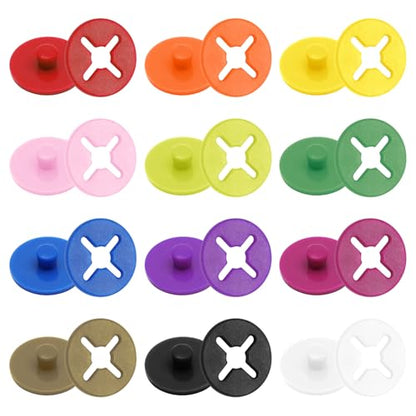 Running Bib Clips - color: Mixed Colors