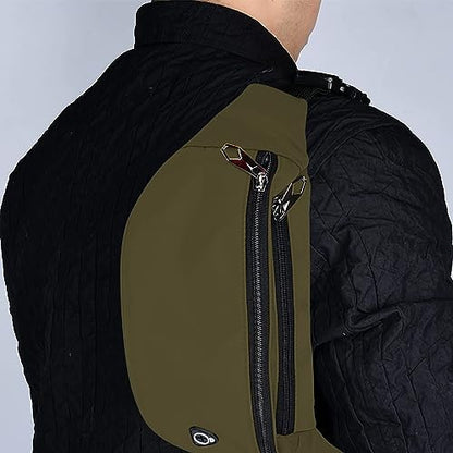 Fanny Packs for Men and Women Water-Repellent Sports Waist Pack Bag - color: 1pack-Dark Green