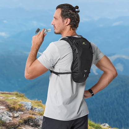 N NEVO RHINO Hydration Backpack with 50 oz /1.5L Water Bladder Backpack - color: Black