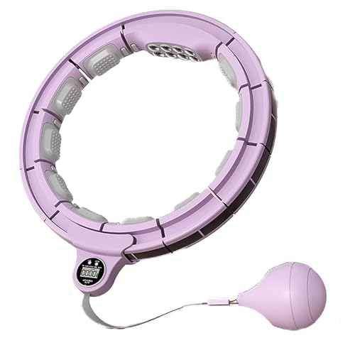 Magnetic Massage Weighted Hula Hoop - color: Blossom Purple