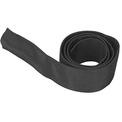 Rope Protector Sleeve, Polyester Winch Rope Protective Sleeve Black - size: 2M