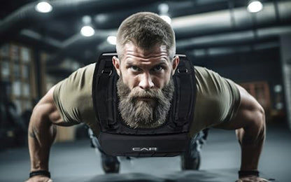 CAP Adjustable Weighted Vest 20–150 lbs for Strength Training, Running & Workouts, Weight Vest for Men & Women, Fitness Training Vest - style: 100lbs