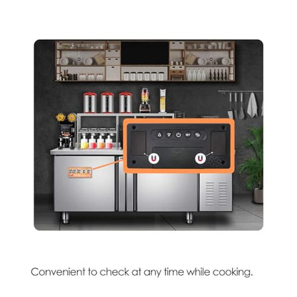 Jayron 9999 Day Digital Countdown Timer for Kitchen Office Desk LCD, Yellow - color: Yellow