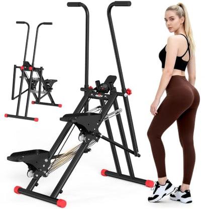 RELIFE REBUILD YOUR LIFE Stair Stepper for Home Exercise,New Version Stair Climber with Adjustable Resistance, Vertical Climber Cardio Exercise Machine for Full Body Workout, Extended Step Range