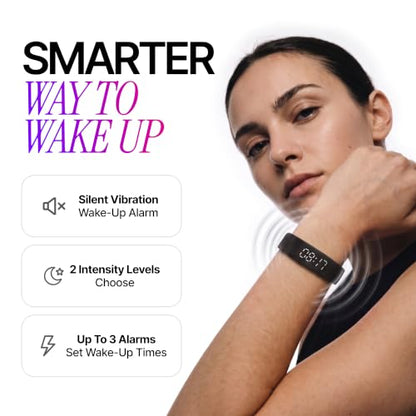 Onyx Vibration Alarm | Silent Wrist Wake Up for Heavy Sleepers