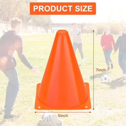 Soccer Disc Cones Football Training Agility Marker Cones 40Pcs