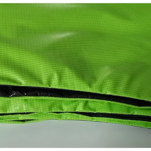 Replacement Trampoline Safety Pad Mat, 6FT 8FT 10FT 12FT 13FT 14FT 16FT UV Resistant Safety Mat Spring Cover - color: Green, size: 8FT-244cm