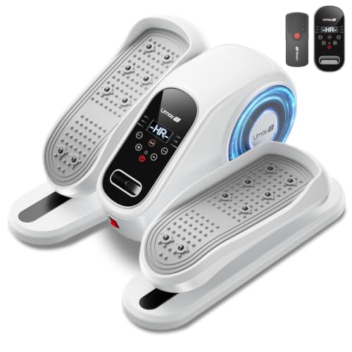 UMAY Under Desk Elliptical Eclipse Leg Exerciser Electric as seen on TV - color: Pure White