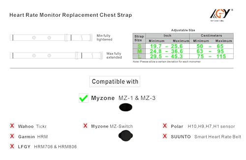 My zone Replacement strap For Myzone Replacement Strap - size: Medium