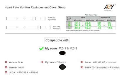 My zone Replacement strap For Myzone Replacement Strap - size: Medium
