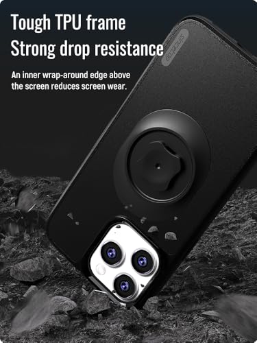 sincetop Shockproof Case with Quick Mount Adapter for iPhone 13Mini(5.4") - Quick Attach Your Cellphone to Any Bike Mount/Car Phone Holder/Armband/Belt Clip Black - size: For iPhone 13Mini (5.4")