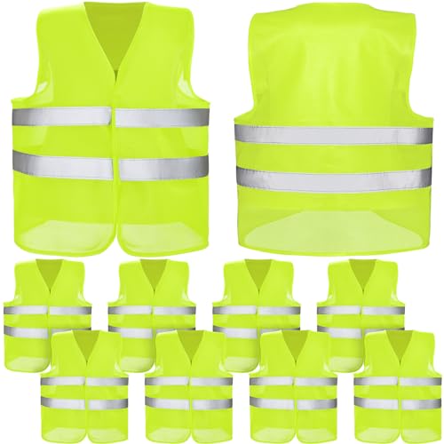 JaGely High Visibility Safety Vest Bulk 360° Reflective