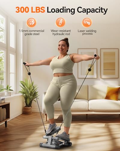 Niceday Steppers for Exercise at Home, Mini Stepper with 300LBS Capacity
