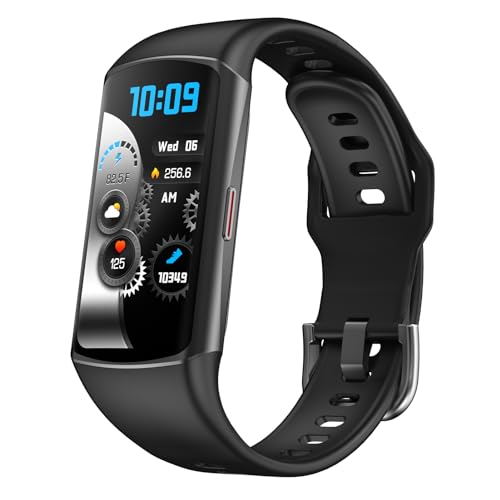 Smart Watch Fitness Tracker with 24/7 Heart Rate, Blood Oxygen Blood Pressure Monitor Sleep Tracker 120 Sports Modes Activity Trackers Step Calorie Counter IP68 Waterproof for Andriod iPhone Women Men