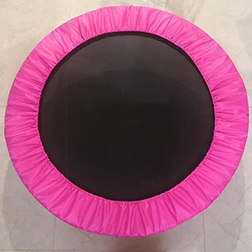 Trampoline Spring Cover 40 Inch Replacement Safety Pad for Mini Trampoline 3 Layer Protect Tear-Resistant Oxford Cloth Easy to Install Replacement for Home, Gym - color: pink