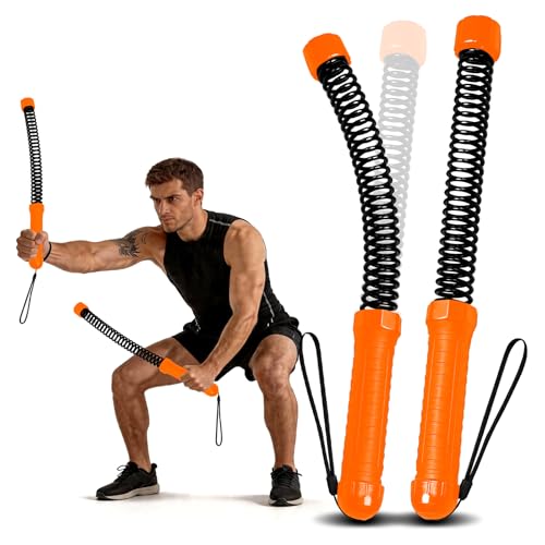 Perantlb Poly Battle Rope with Cloth Sleeve -1.25/1.5/2 Inch Diameter 30' 40' 50' Lengths -Gym Muscle Toning Metabolic Workout Fitness, Battle Ropes for Home Gym - style: Ropeless Orange