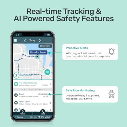 AngelSense GPS Tracker for Kids - Autism, Elderly, 1 Year Service Included - color: 1 Year Service Included