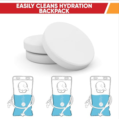 CleanHike Hydration Bladder Cleaning Tablets, Water Reservoir, 36 Ct