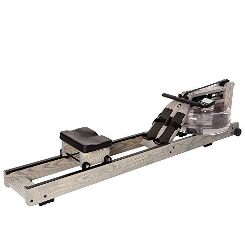 Water Rower Rowing Machine for Home Use, Solid Ash Wood Rower