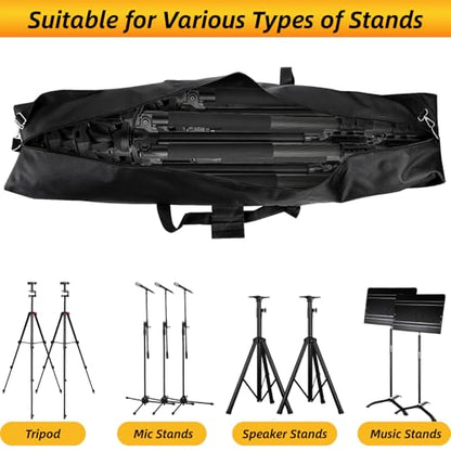 Youeon 2 Pcs 48x10x5 Inch Tripod Carrying Bag - size: 48"L x 10"W x 5"H