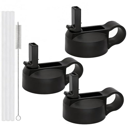 3 Pcs Replacement Straw Lid Set Compatible with Hydro Flask Bottle Only