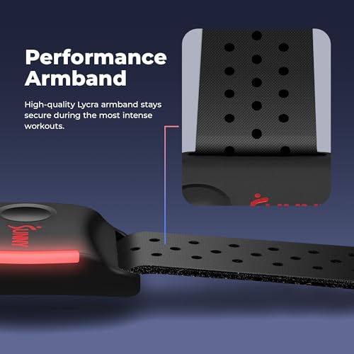 Sunny Health & Fitness Heart Rate Monitor with Custom Heart Rate Zones