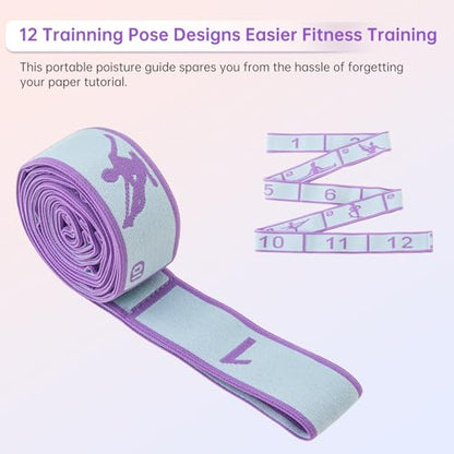 12 Loops Stretch Bands for Exercise for Home Workout