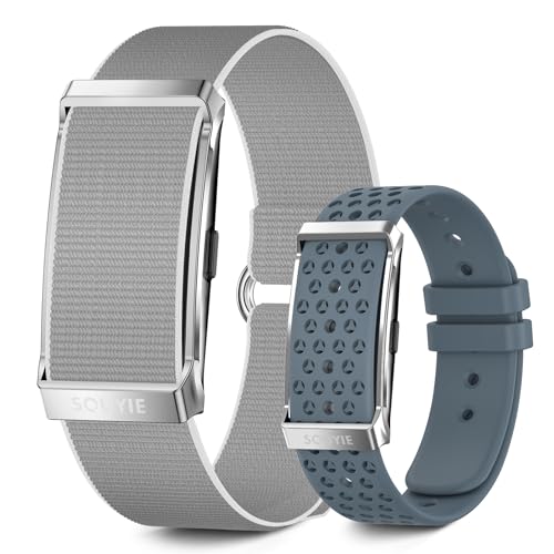 SOUYIE Smart Bracelet for Men Women, 24/7 Health Activity Fitness Trackers - color: Gray