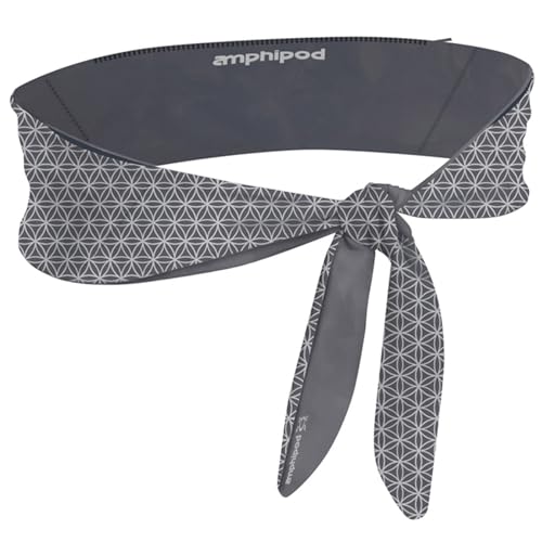 Amphipod TieNgo Stash Belt, Storage Waistpack for Running - OS - color: Gray/Circle Star