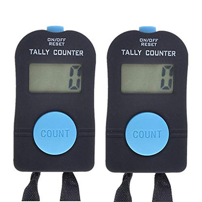 TOPTIE 2 PCS Electronic Counters, Digital Tally Counter with Lanyard - color: Count Up