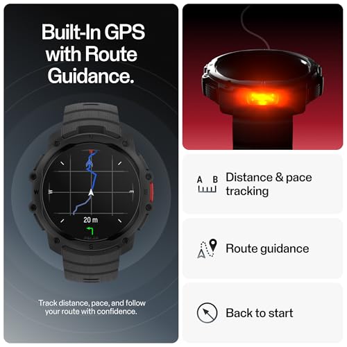 Polar Street X – GPS Running Sports Watch – Rugged Waterproof – 170+ Sport Profiles – 10 Day Battery – AMOLED Display – Wrist Based Heart Rate Monitor – Built-in Flashlight - color: Night Black