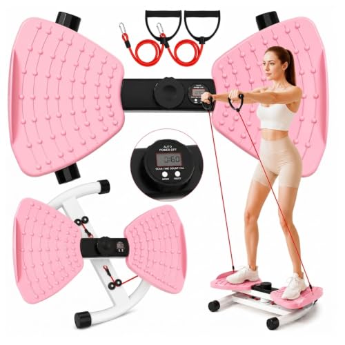 Waist Twister Machine with Digital Display, Ab Twister Board Core Workout